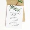 Olive Engagement Invitations