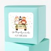 Party Animals Birthday Stickers