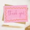 Wavy Thank You Cards