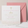 Pink Christening Invitations