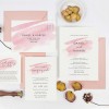 Pink Watercolour Wedding Invitations