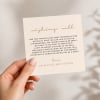 premium lush wedding wishing well card printed australia