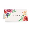 Pretty Floral Printed names cards