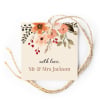 Wedding Gift Tags Elegant Boho