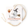 Halloween Printed Tags Cute