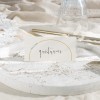 Modern Wedding Name Place cards