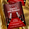 Red Carpet Invitations