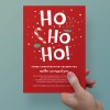 Red Christmas Party Invitations