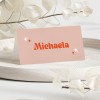 Retro Wedding Place card