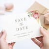 Protea Save The Date Cards Australia