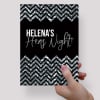 Silver Glitter Hens Night Invitations