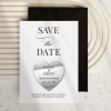 Silver Save The Date Magnets