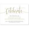 Simple and Elegant Birthday Invites