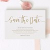 Simple and Elegant Save The Date Cards