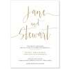 Simple and Elegant Wedding Invitations