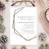 SImple Modern Christmas Invitations