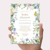 Wildflower Baby Shower Invitations