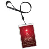 Starry Tree Christmas VIP Invitations front