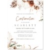 Bohemian Confirmation Invitations