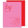 30th Birthday Invitations