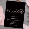 30th Birthday Invitations - Thirty
