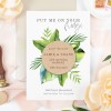 Timber Save The Date Magnet