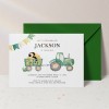 Tractor Party Invitations - Green