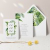 Tropical Wedding Invitations and Stationery