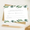 Vines Wedding RSVP Card