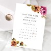 Vintage Floral Save The Date Cards