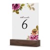 Vintage Floral Wedding Table Numbers