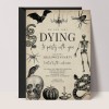 Vintage Halloween Invitation