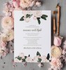 Vintage Roses Wedding Invitations