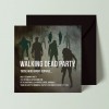 Walking Dead Party Invitations