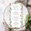 Floral Menus