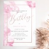 Pink Birthday Invitations
