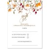Wedding Response Cards - Wildflower
