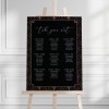 Wedding Signage Seating Chart Printed
