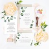 Native Greenery Matching Wedding Stationery