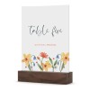 Printed Wedding Table Numbers - Bouquet