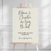 Wedding Welcome Sign