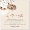 Note on Gift Wedding Enclosure Cards