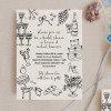Whimsical Bridal Shower Invitation