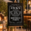 Whiskey Themed Party Sign