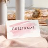 Whisper Pink Wedding Placecards