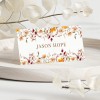 Wildflower Wedding placecards