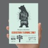 Wild One Bear 1st Birthday Invitations