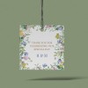 Wildflower Wedding Gift Tag