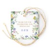 Wildflower Wedding Gift Tag