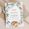 Woodland Creatures Baby Shower Invitations